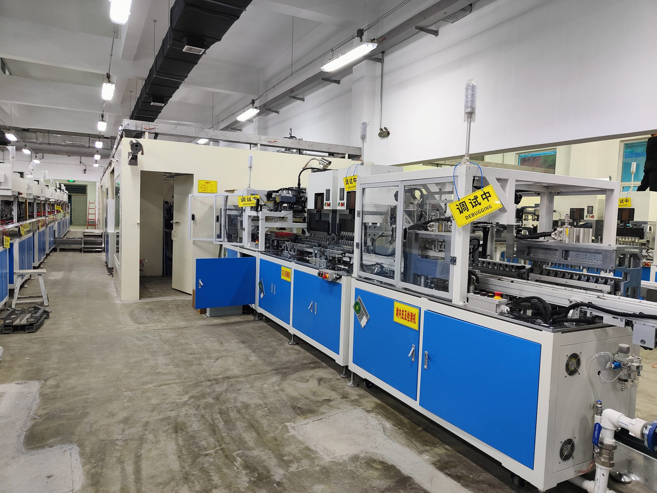 HT6000-II型年產(chǎn)2000萬發(fā)電子雷管自動生產(chǎn)線-東莞市弘騰自動化智能科技有限公司